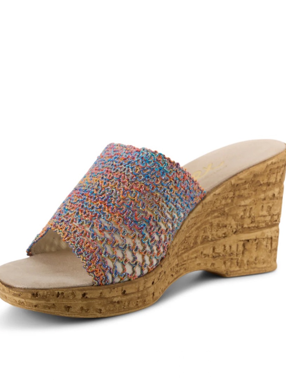 Onex Bianca Multi Color Wedge Slide